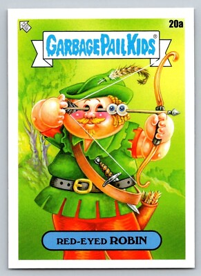 #ad Red Eyed Robin 2022 Book Worms Garbage Pail Kids Topps Card #20a NM $1.64