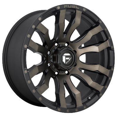 #ad 20x9 Fuel D674 BLITZ MATTE BLACK DOUBLE DARK TINT Wheel 6x135 1mm $426.00