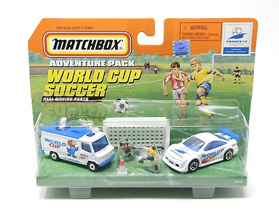 #ad Matchbox Adventure Pack World Cup Soccer with Real Moving Parts France NEW $16.95