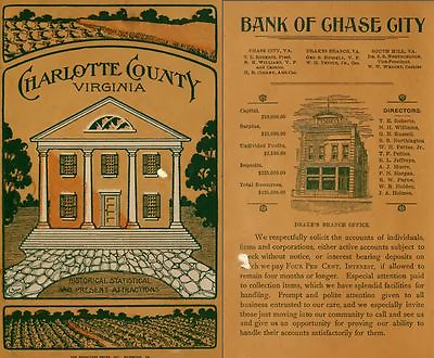 #ad 1907 CHARLOTTE County Virginia VA History amp; Genealogy Family Tree DVD CD B49 $7.99