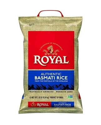 #ad Royal Authentic Basmati Rice Premium Aged 10 lb US FAST SHIPPING $19.99