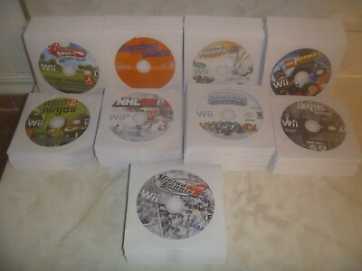 Nintendo Wii Games : You Choose from Large Selection quot;Disc Onlyquot; $6.25