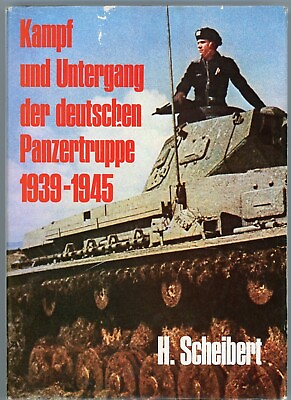 #ad Kampf u Untergang der deutschen Panzertruppe 1973 German English WW II History $11.99