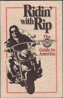 #ad Ridin#x27; with Rip 1992 Issue The BROS CLUB Guide to America $9.00