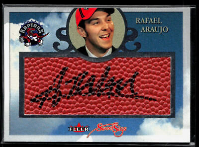 #ad Rafael Araujo 2004 05 Fleer Sweet Sigs Autographs Auto #SSG RAF # 200 $7.99