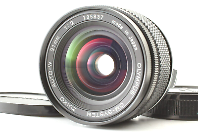 #ad Rare 【TOP MINT】OLYMPUS OM SYSTEM ZUIKO MC AUTO W 21mm F 2 Lens From JAPAN $2999.99