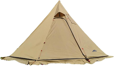 #ad Tipi Hot Tent with Fire Retardant Stove Jack for Flue Pipes 2 3 Person Lightwe $170.00