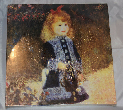 #ad quot;Pierre Auguste Renoirquot; Jigsaw Puzzle Girl With a Watering Can Sealed 500 Piece $19.95