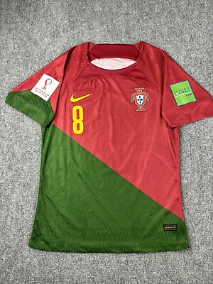 #ad Nike Portugal Soccer Jersey Size Large #8 Bruno Fernandes World Cup 2022 ADV $68.00