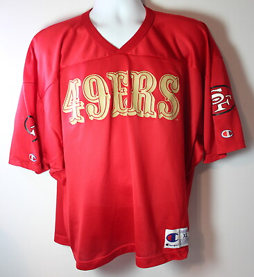 #ad Champion San Francisco 49ers Men’s XL NFL Football Jersey $85.00