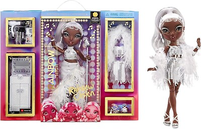 #ad Rainbow High AYESHA STERLING Fashion Doll amp; Accessories Set New Xmas Toy Gift GBP 49.99