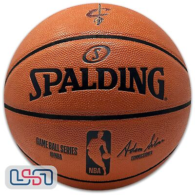 Cleveland Cavaliers Spalding NBA Licensed I O Full Size Team Logo Basketball $38.88