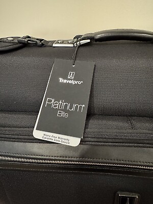 #ad Travelpro Platinum Elite 50” Rolling Garment Bag Black 22” X 24” X 10.5” New $375.00