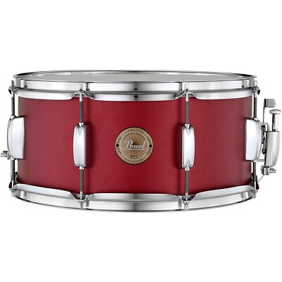 #ad Pearl GPX Limited Edition Snare Drum 14 x 6.5 in. Matte Red $129.99