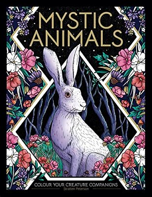 #ad Mystic Animals: Colour your creatu... by Peterson Stratten Paperback softback $11.04
