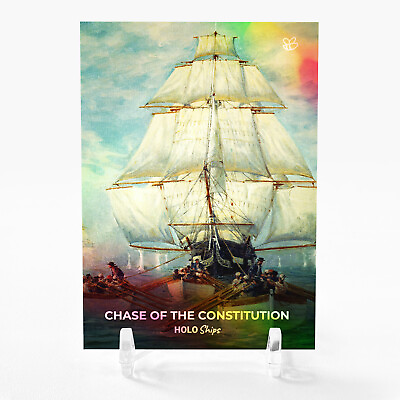 #ad CHASE OF THE CONSTITUTION July of 1812 Old Ironsides Trading Card 2023 GBC #CHJL $19.99