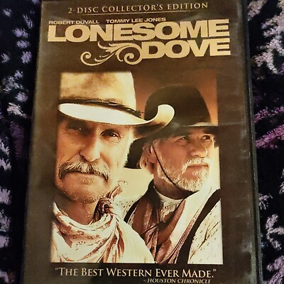 #ad 🔥Lonesome Dove DVD 2008 2 Disc Set Collectors Edition 🔥 $7.99