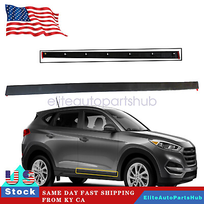 #ad NEW Front Door Lower Molding Garnish For 2016 2021 Hyundai Tucson Right Side $34.28