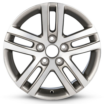 #ad New Wheel For 2005 2014 Volkswagen Jetta 16 Inch Gun Metal Alloy Rim $178.32