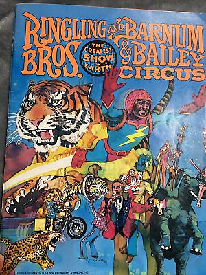#ad 1978 Ringling Bros. and Barnum amp; Bailey 108th Edition souvenir program Vintage $10.95