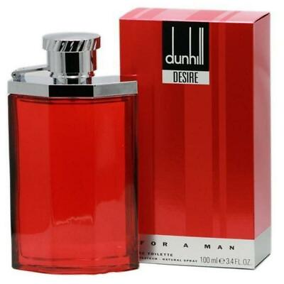 #ad DESIRE RED by Dunhill Cologne for Men 3.3 oz 3.4 oz edt NEW in BOX $26.03