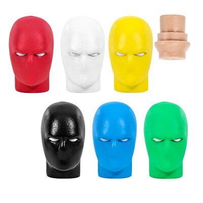 #ad Set of 6 Masked Hero Heads for Type S Retro 8 Inch Male Bodies 2020 FTC VER. $31.94