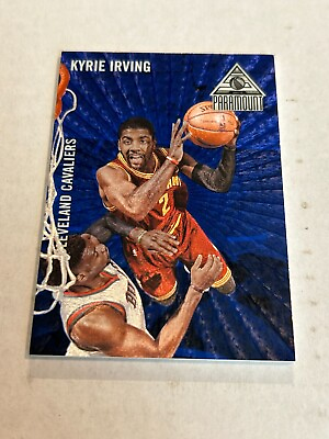 #ad 2014 15 PANINI PARAMOUNT KYRIE IRVING 14 25 BLUE FOIL SSP CAVALIERS $24.99