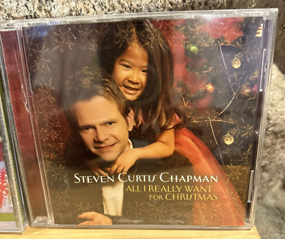 #ad Steven Curtis Chapman 2 CD Lot: Music Of Christmas All I Really Want Christmas $2.99