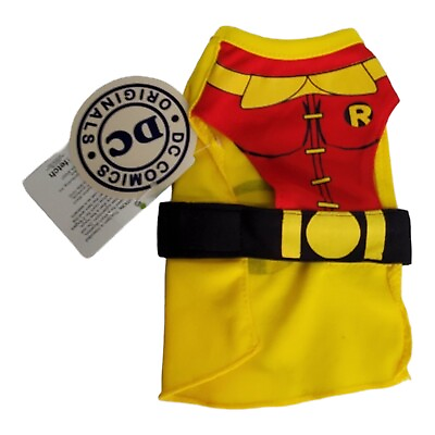 #ad DC Comics Dog Costume Robin X Small Halloween $12.95