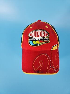 #ad Jeff Gordon #24 DuPont Snapback Hat Cap NASCAR Chase Authentics 90s VTG $13.99