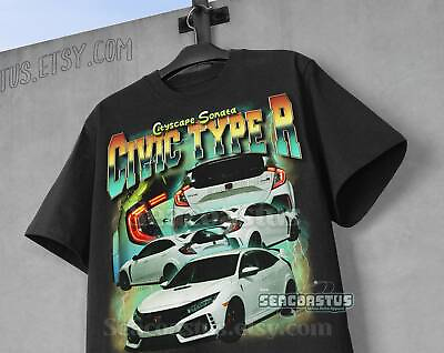 #ad Limited Edition Civic Type R FK8 Vintage T Shirt JDM Type R S 5XL $22.99
