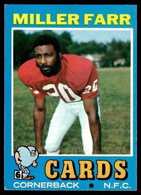 #ad 1971 Topps Miller Farr St. Louis Cardinals #69 $4.00