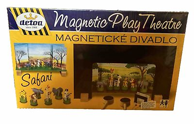 #ad detoa Magnetic Play Theatre Safari New Sealed $30.00