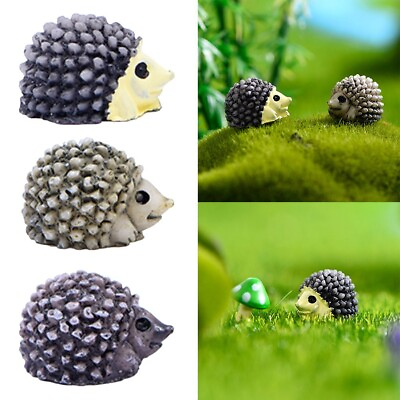 #ad Hedgehog Ornament DIY Decoration Mini Hedgehog Doll Sturdy Versatile Colors 1* $5.12