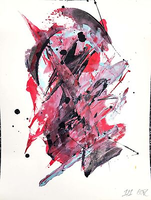 #ad Corbellic 12X9 Abstract Escapes Contemporary Narratives impressionism Form $24.99