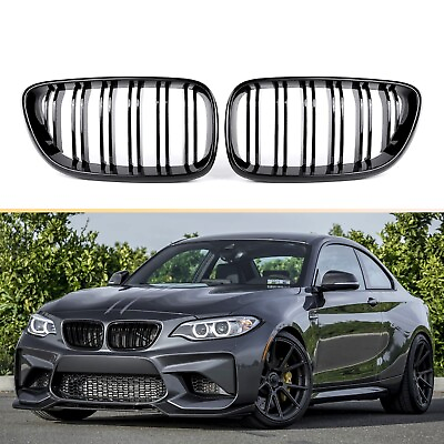 #ad M Style Front Kidney Grille grill 14 20 BMW 2 Series F22 F23 F24 220i 230i M240i $26.95
