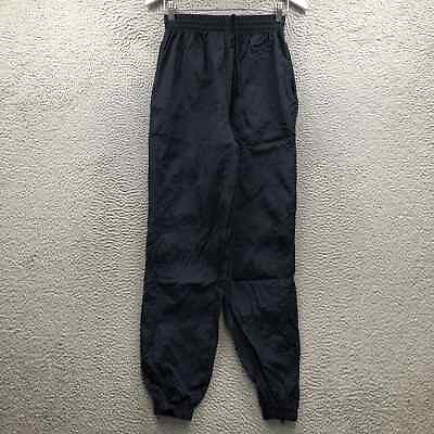 #ad Vintage 90s Champion Nylon Jogger Sweatpants Men#x27;s Small S Authentic Pocket Navy $12.99