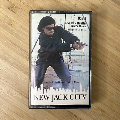#ad New Jack City New Jack Hustler Nino#x27;s Theme Ice T Vintage 1991 Cassette Tape $5.60