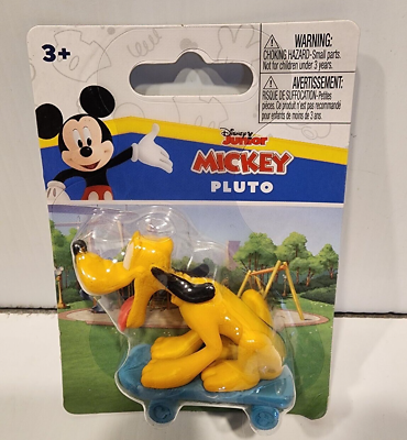 #ad Disney Junior Mickey PLUTO Mini figurine approx 2quot; Toy Decor $5.00