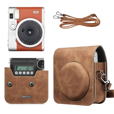 #ad For Fujifilm Instax Mini 90 Neo Classic Instant Camera Case Bag Cover with Strap $13.19
