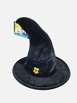 #ad Harry Potter Hogwarts School Student Wizard Hat with Brim Brand New with Tags $16.49