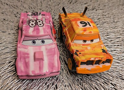 #ad 2 Disney Pixar Cars 3 Thunder Hollow Demo #16 Derby Tailgate 88 Pushover Diecast $29.99