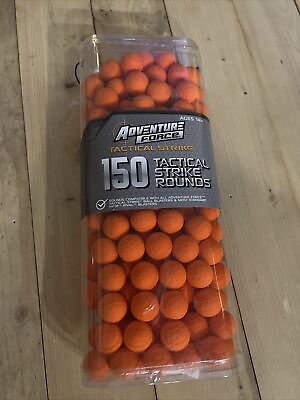 #ad Adventure Force 92 Tactical Strike Rounds for Nerf Rival Blaster Open Box $16.99