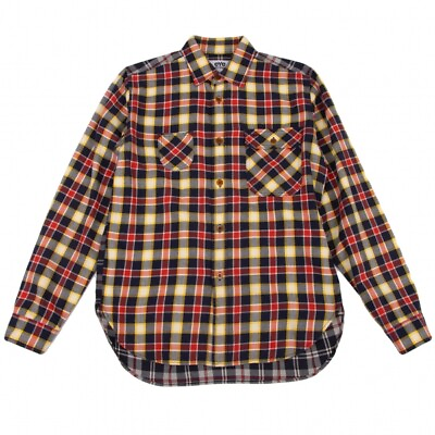 #ad eYe JUNYA WATANABE MAN Check Switching Flannel Shirt Size XS K 133693 $258.00