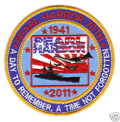 #ad PEARL HARBOR 70TH 1941 2011 A DAY TO REMEMBER A TIME NOT FORGOTTEN Y $14.00
