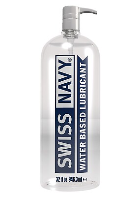 #ad Swiss Navy Water Based Lubricant 32oz Personal Lube $44.86