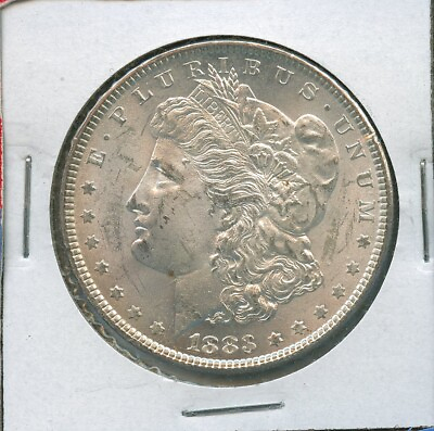 #ad 1883 P Morgan Dollar $1 US Mint Silver Coin #96 BU MS Uncirculated 1883 P $104.95