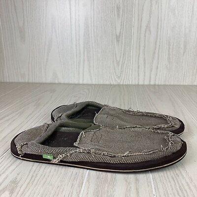 #ad Sanuk Mens Slip On Shoes Size 13 $26.95