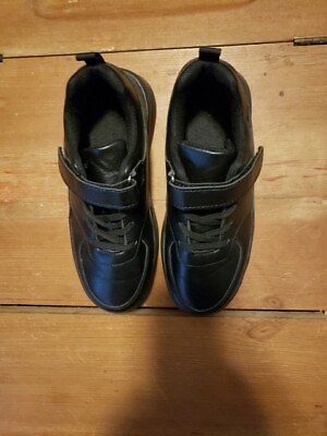 #ad Black Boys Shoes Size States 35 Eu 2.5 US $6.99