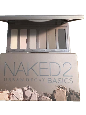#ad Urbay Decay NAKED2 BASICS Eyeshadow Palette Brown Natural Neutral NIB Free Ship $22.50